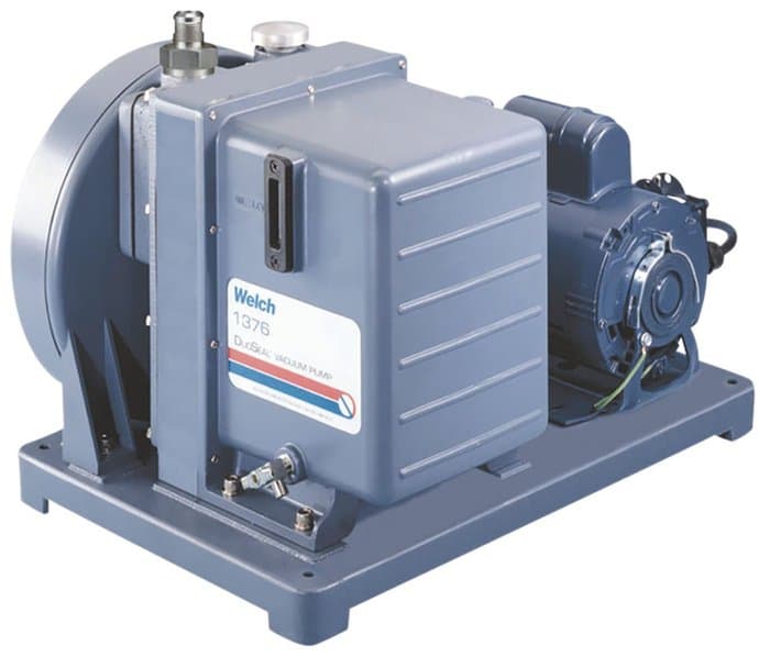 Welch Vacuum DuoSeal Two-Stage Belt Drive Pump for Refrigeration Servicing (1376B-46)