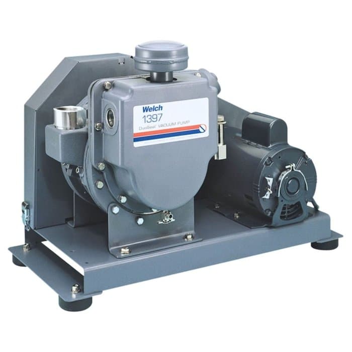 Welch Vacuum DuoSeal Two-Stage Belt Drive Pump for Refrigeration Servicing (1397B-46)