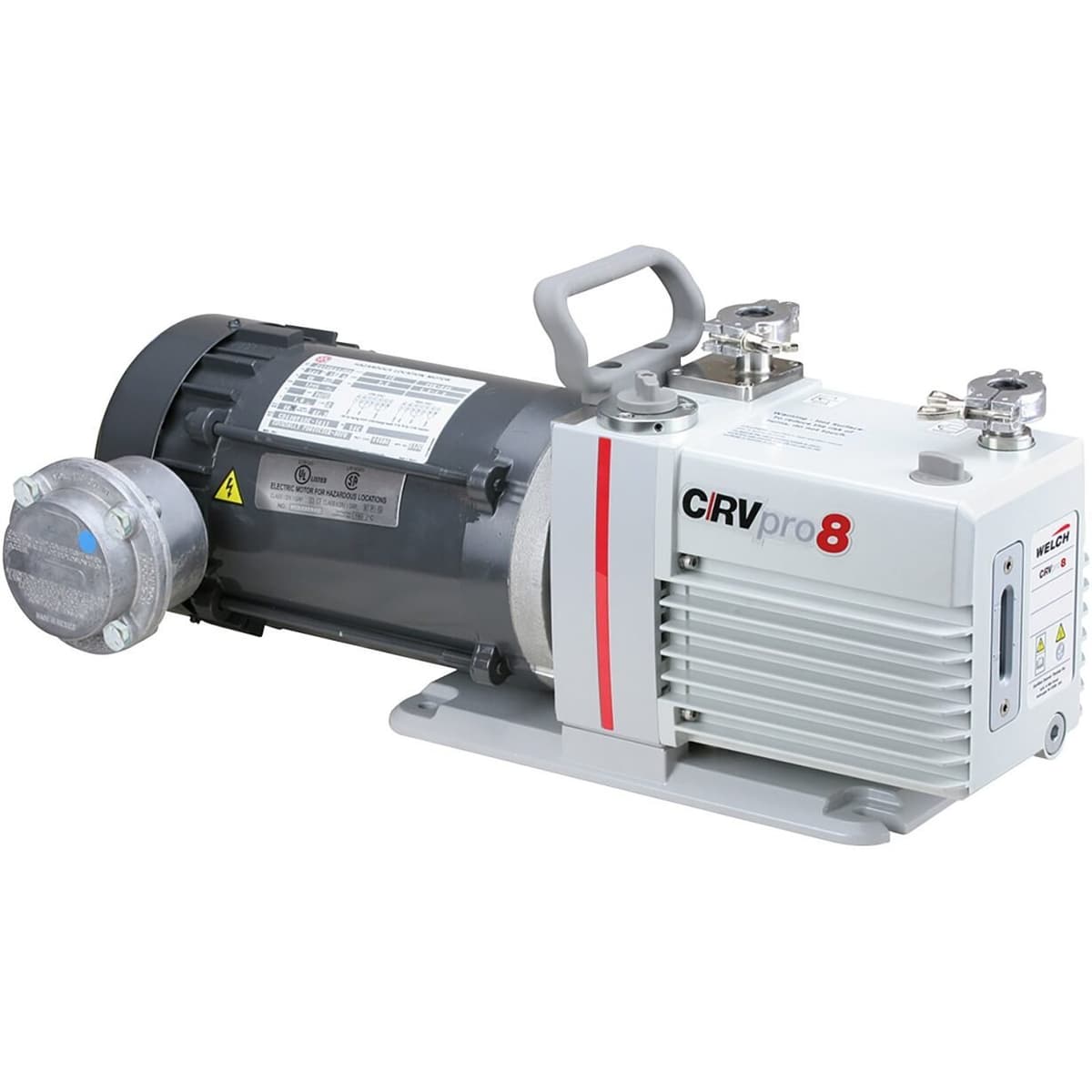 Welch Vacuum CRVpro 8 XPRF Two-Stage Rotary Vane Pump with Explosion Proof Motor (3086E-01)