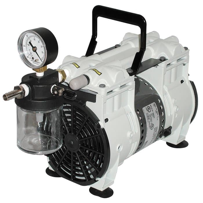 Welch Vacuum Wob-L Two-Stage Piston Vacuum Pump (2561B-50)