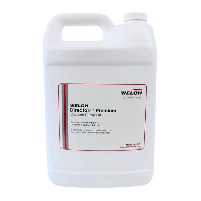 Welch Vacuum Premium Pump Oil for Direct-Driven Pumps (8995P-15)