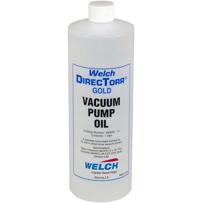 Welch Vacuum Gold Pump Oil for Rotary Vane Pumps (8995G-11)