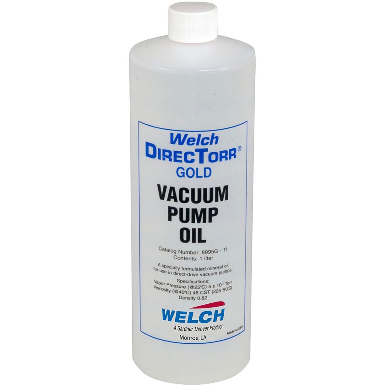 product image Welch Vacuum Gold Pump Oil for Rotary Vane Pumps (8995G-11)