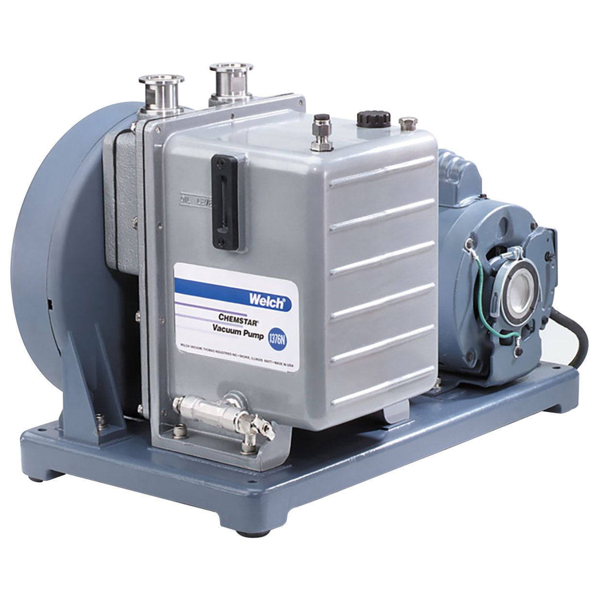 product image Welch Vacuum ChemStar Belt-Driven Pump for Corrosive Chemical Vapors (1376N-01)