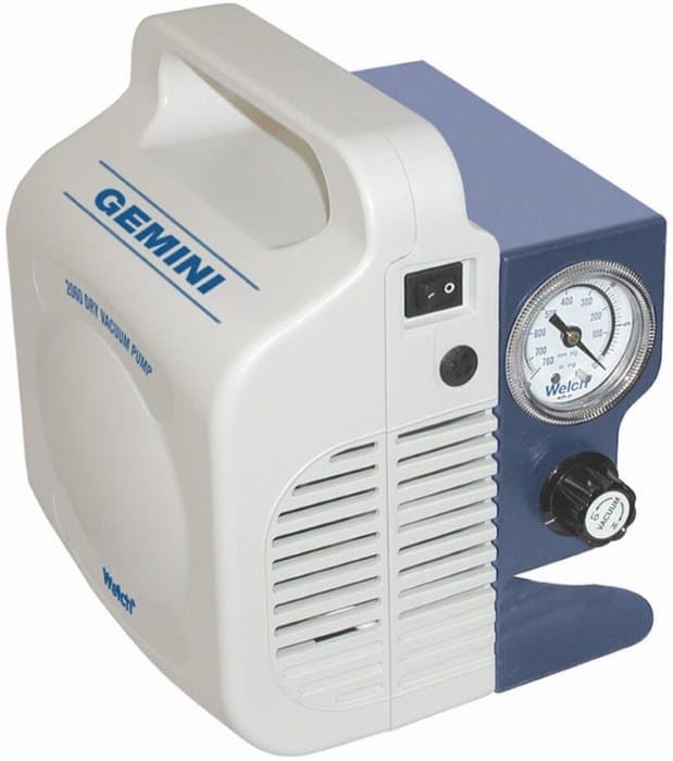 Welch Vacuum Gemini Chemical Duty Diaphragm Pump (2060B-01)
