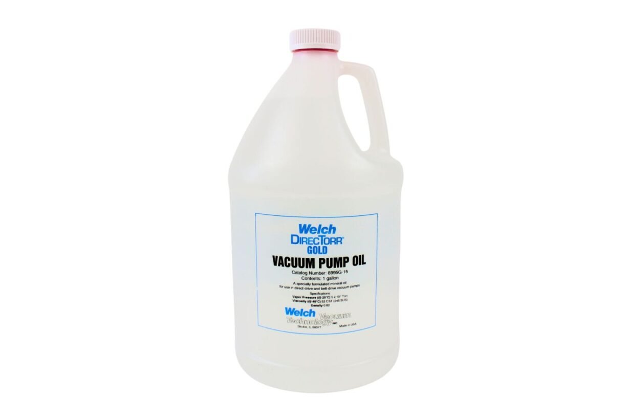product image Welch Vacuum Gold Pump Oil for Rotary Vane Pumps (8995G-15)